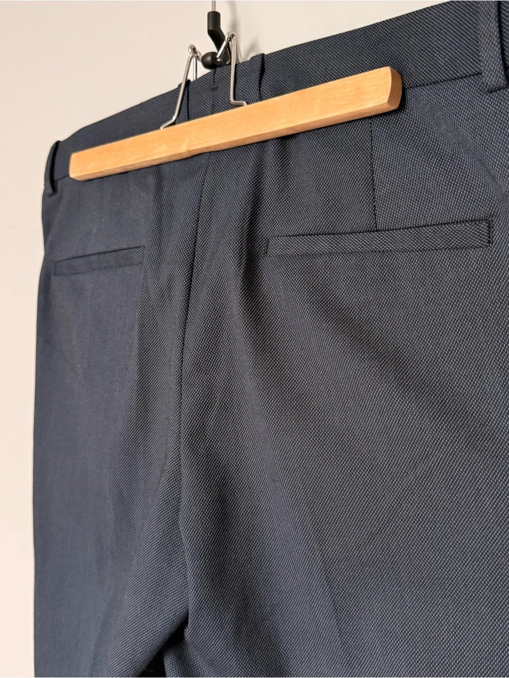 Men’s Skinny Fit Gray H&M Suit 44R Jacket And 36R Pants